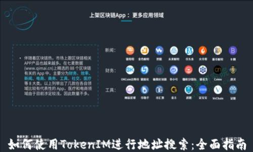 
如何使用TokenIM进行地址搜索：全面指南