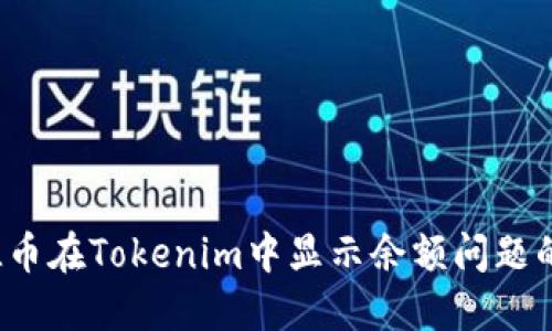 : 解决FIL币在Tokenim中显示余额问题的完整指南